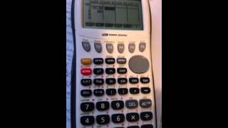 Interpolation with a Casio FX9750GII McNeese ENGR 207 Thermodynamics  Pt 2 [upl. by Ecirrehs]