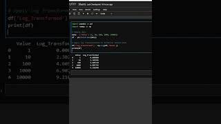 Apply Log Transformation in Python for Data Normalization Data Prep [upl. by Ahsinrats]