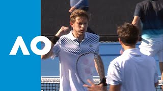 HerbertMahut v RamSalisbury match highlights 3R  Australian Open 2019 [upl. by Delamare535]