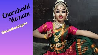 charukeshi VarnamBharathanatyamVamika VinodThird with A grade dance love bharathanatyam [upl. by Llenreb]