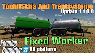 TopliftStaja And Trentsysteme  FS22 UPDATE for all platfoms [upl. by Loyce]