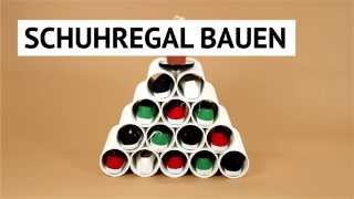 Schuhregal selber bauen [upl. by Sontich]