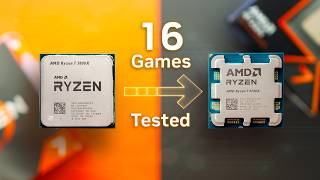 From Ryzen 7 3800X to 9700X  16 Games Tested [upl. by Standley202]