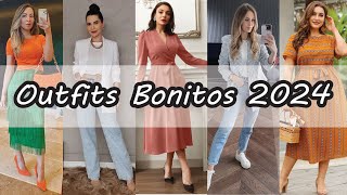 Outfits bonitos y elegantes 2024  Moda femenina [upl. by Ecyle598]