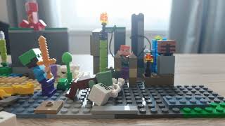 Minecraft lego animation lego minecraft animation [upl. by Gelman550]