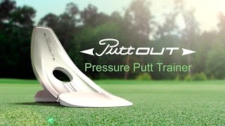 PuttOUT  Golf Pressure Putt Training Aid [upl. by Hilaire]