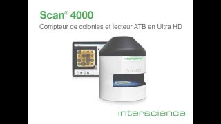 Compteur automatique de colonies UltraHD amp Lecteur de zones dinhibition [upl. by Refinnaj]