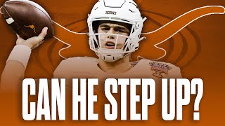 Can Texas Football Trust Arch Manning If Quinn Ewers Goes Down [upl. by Nuahsal]