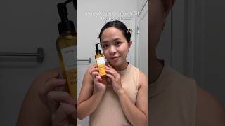 manyo deep cleansing oil review skincareshorts koreanskincare oilcleanser doublecleanse [upl. by Tomasine]