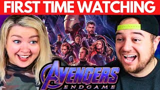 AVENGERS ENDGAME First Time Reaction Part 1 [upl. by Leake]