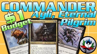 1 Budget Ayli Eternal Pilgrim EDHCommander Deck Tech for Magic The Gathering – MTGO [upl. by Kristine]