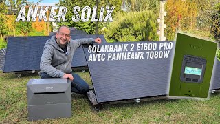 ANKER SOLIX Solarbank 2  vers une quotautonomie électriquequot partielle ou totale [upl. by Daj]