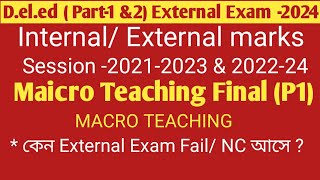 Deled Part1 amp2 External Exam 2024 related information 202123 amp 202224 [upl. by Zacks828]