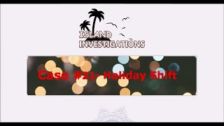 Criminal Case Island Investigations  Case 21  Holiday Shift [upl. by Oballa]