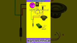 Mini audio amplifier circuit diagram shorts [upl. by Tiffani]