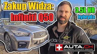 Zakup Widza z AutaCH  Infiniti Q50 35L VQ35HR  hybryda  Coobcio Garage [upl. by Henri680]