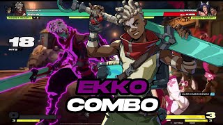 2XKO EKKO COMBO [upl. by Nnorahs857]