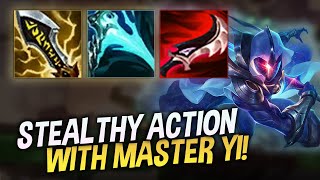 STEALTHY ACTION WITH MASTER YI ON PHILIPPINES SERVER  COWSEP [upl. by Hartmunn]