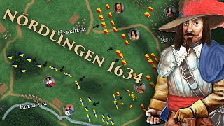 Imperial Masterpiece The Battle of Nördlingen 1634  Thirty Years War [upl. by Enial389]