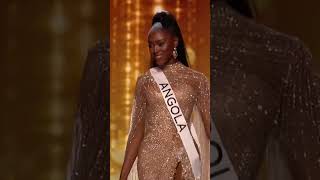 Miss Universe Angola Preliminary Evening Gown 71st MISS UNIVERSE [upl. by Isahella]