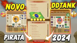 NOVO DDTANK PIRATA 2024 MUITO CUPONS POR BATALHAS VARIAS INSTANCIA GVG PVP O MELHOR DO BRASIL [upl. by Tingey]