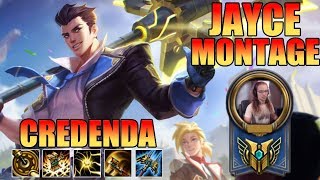 Credenda Jayce Montage  NA Challenger Jayce Main [upl. by Cutty488]