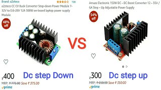 Dc Step Up Module Vs Step Down Module  Hindi  MohitSagar [upl. by Einahets667]