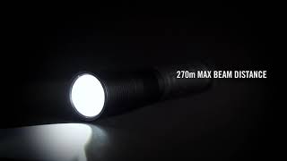 LP1100V2 Heavy Duty Universal LED Handheld Flashlight with TackGrip [upl. by Ahseekal42]