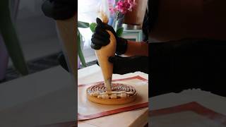 Cédric Grolet Peanut Banana Tart🍌🥜 cedricgrolet bakery frenchpastry pastry [upl. by Idet]