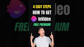 How To Get InVideo Premium For Free 2024 shorts [upl. by Ecargyram775]