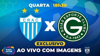 CRAC X GOIÁS  GOIANÃO 2024 É NA TV BRASIL CENTRAL AO VIVO E COM IMAGENS [upl. by Ysdnil]