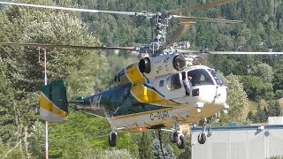 Kamov Ka32 Helicopter Engine Startup and Takeoff [upl. by Nimrac703]