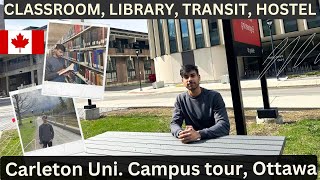 Explore Carleton University Campus A Comprehensive Tour  Vivek Jaiswal Vlogs [upl. by Ladiv]