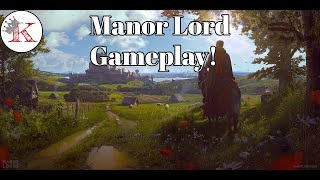 Manor Lords Live Stream New Game Play [upl. by Marb]