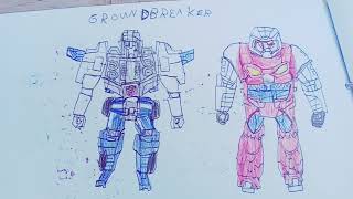 groundbreaker transformers dreamwave [upl. by Marissa140]