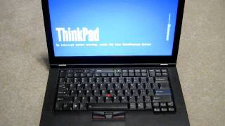 Lenovo ThinkPad T420s Speedy Boot Up [upl. by Annaohj]