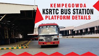 KSRTC Bus Terminal Majestic Bangalore  Passengers Your Attention Please [upl. by Elroy681]