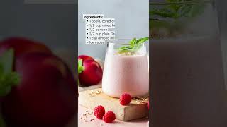 Healthy Smoothie Recipes Apple Berry Smoothie  A Delicious and Nutritious Boost [upl. by Anisamoht]