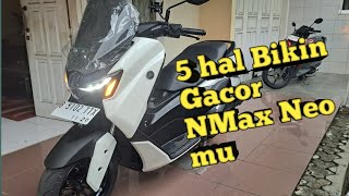 Bikin Gacor New YAMAHA NMax Neo mu untuk touring [upl. by Arlena]