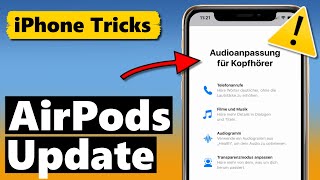 AirPods Update  NEUE Funktionen für AirPods Pro AirPods Max amp AirPods 2 Gen 4A400 Firmware [upl. by Far466]