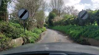 Driving from Puckeridge to Bishops Stortford on country lanes [upl. by Hali]