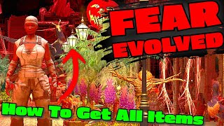 How To Get ALL SKINS ITEMS and CREATURES For FEAR EVOLVED in Ark Survival Ascended [upl. by Enifesoj291]