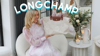 Longchamp Le Pliage Bag Review  Designer Bag Kate Middleton  Longchamp Le Pliage Bag Small V Large [upl. by Chandless]