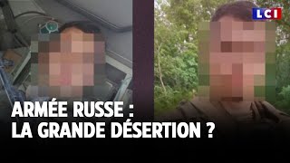 Armée russe  la grande désertion ｜LCI [upl. by Child]