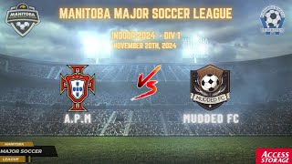 November 20th WSF Div 1 A P M vs Mudded FC [upl. by Dnalrag]