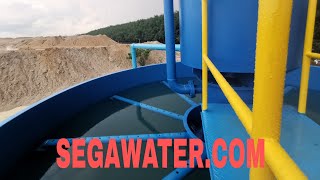 ถังตกตะกอนแบบ Pulsator Clarifier Tank ระบบผลิตน้ำประปาผิวดิน bywwwsegawatercom [upl. by Kcirdaed]