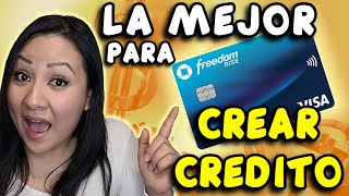 La MEJOR tarjeta para empezar a CREAR CREDITO en Estados Unidos Chase Freedom Rise Aceptan ITIN [upl. by Pubilis817]