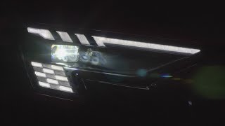 New Audi RS3 Sportback 2022  MATRIX LED Animation  It can show the Checkered Flag [upl. by Genevra]