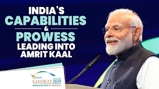 PM Modis speech at the Vibrant Gujarat Global Summit 2024 [upl. by Hartnett]