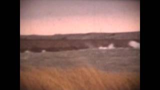 Wave Footage  1972 Windstorm Lake McConaughy [upl. by Dahsraf875]